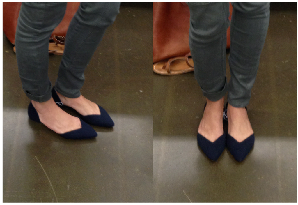 Navy flats, D'orsay flats, Fall, Navy