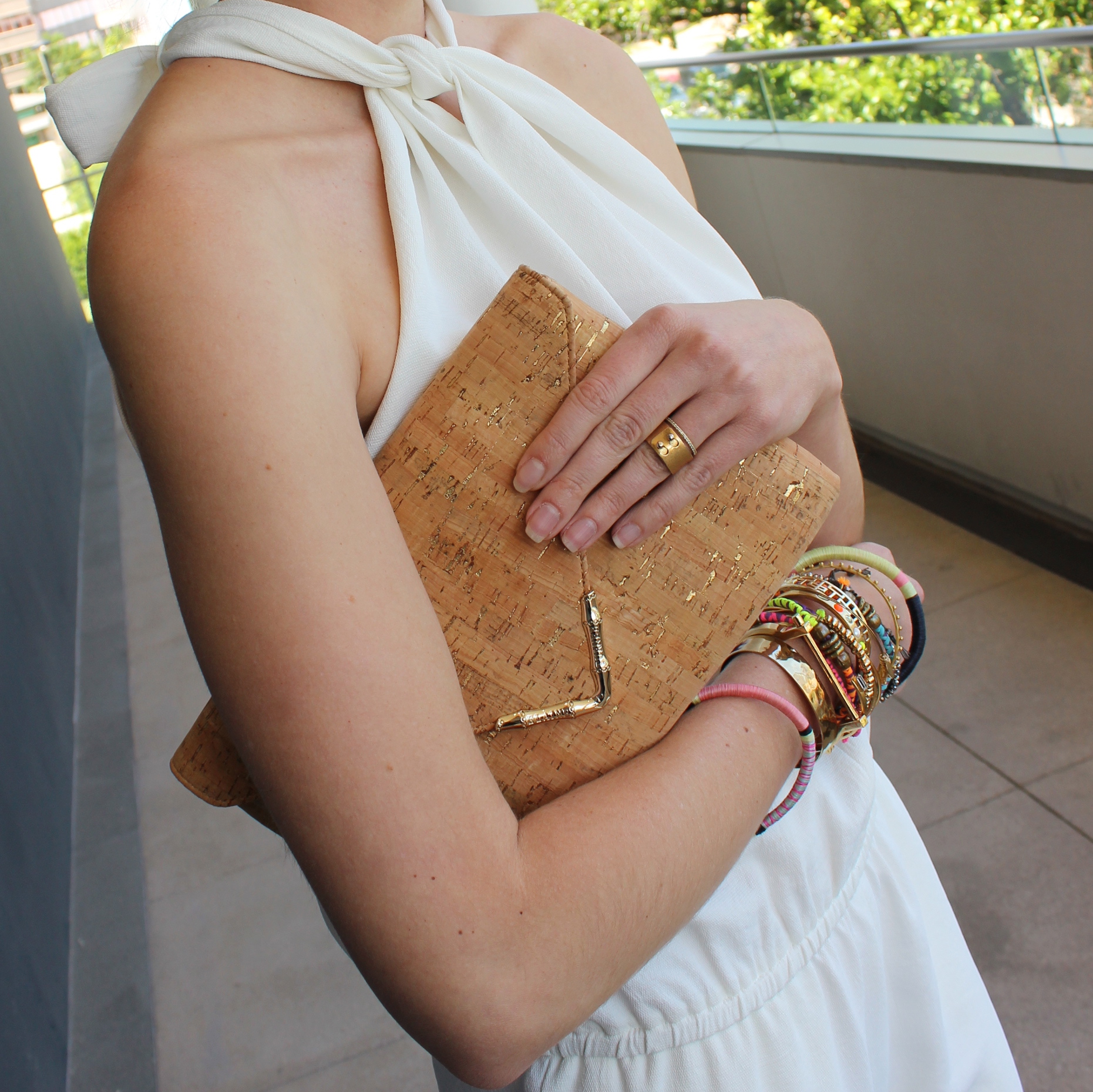 Elaine Turner Cork Clutch