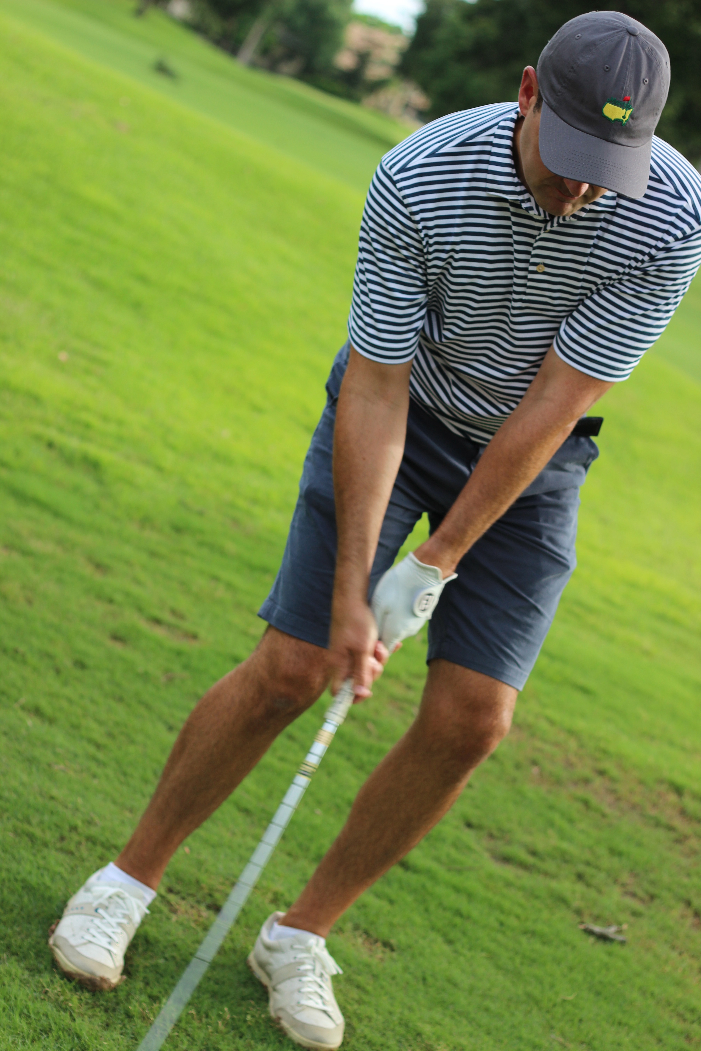 Peter Millar 'Cummings' Stripe Moisture Wicking Stretch Polo