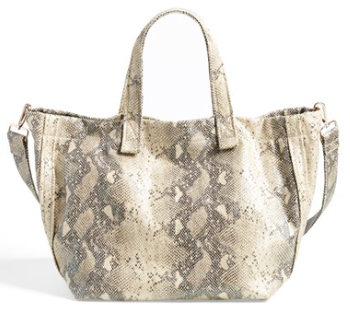 Street Level Python Tote/ Nordstrom Anniversary Sale