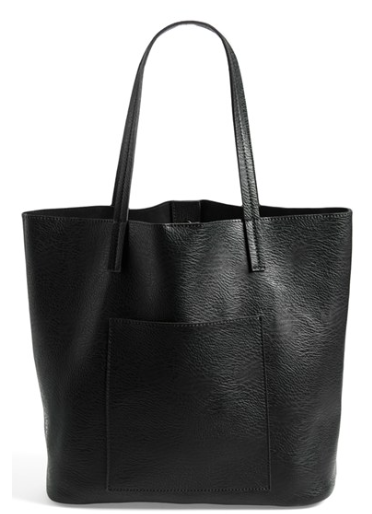 Street Level Vegan Leather Pocket Tote/ Nordstrom Anniversary Sale