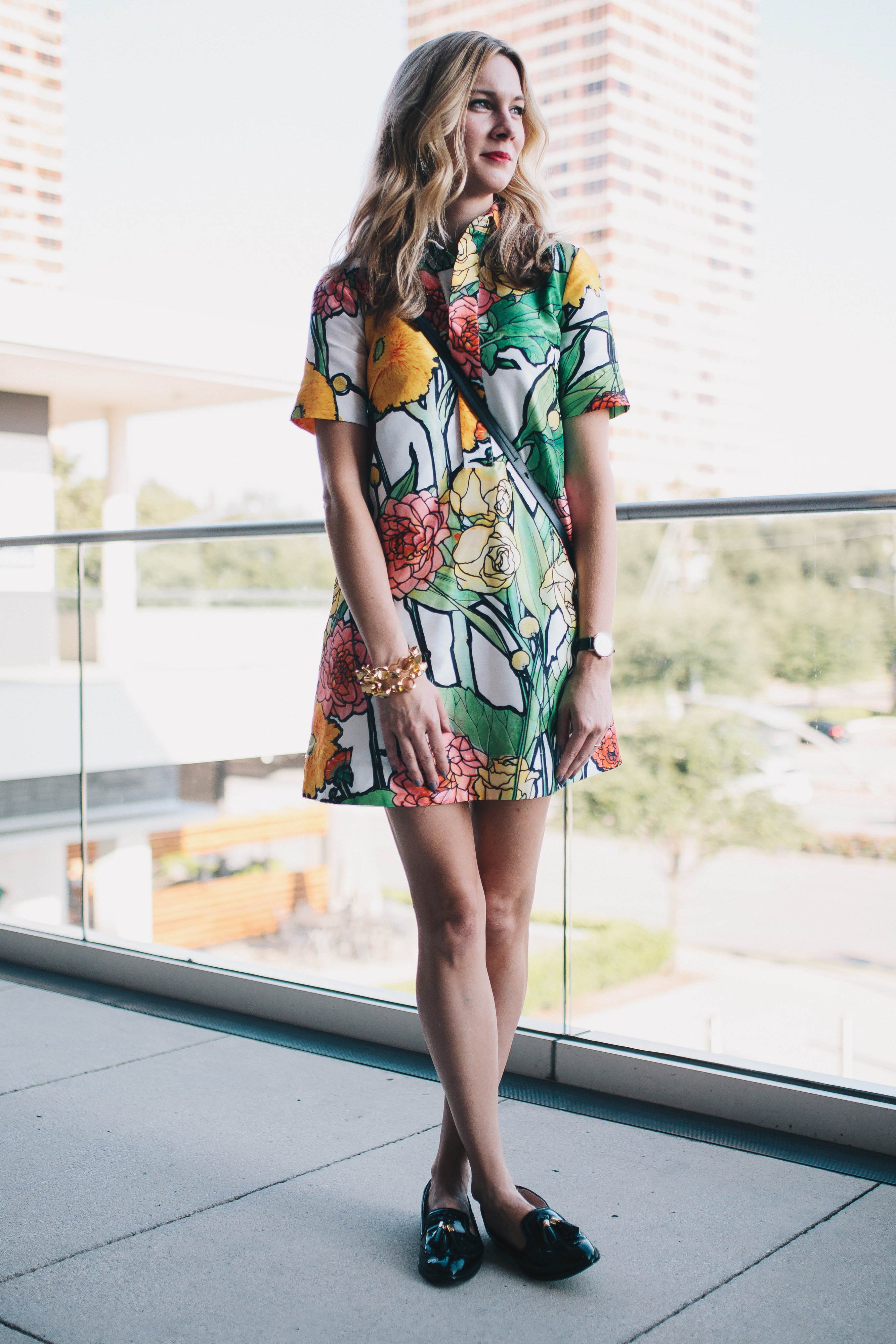 Anthropologie Botanist Shirtdress by Jena.Theo