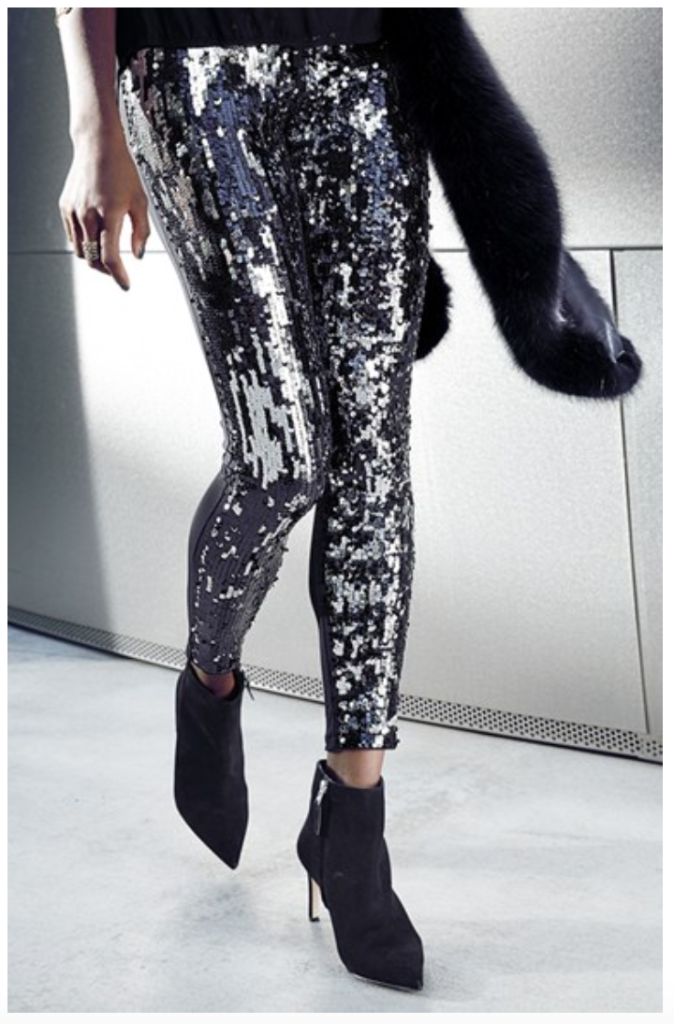 Nordstrom Sequin Front Leggings