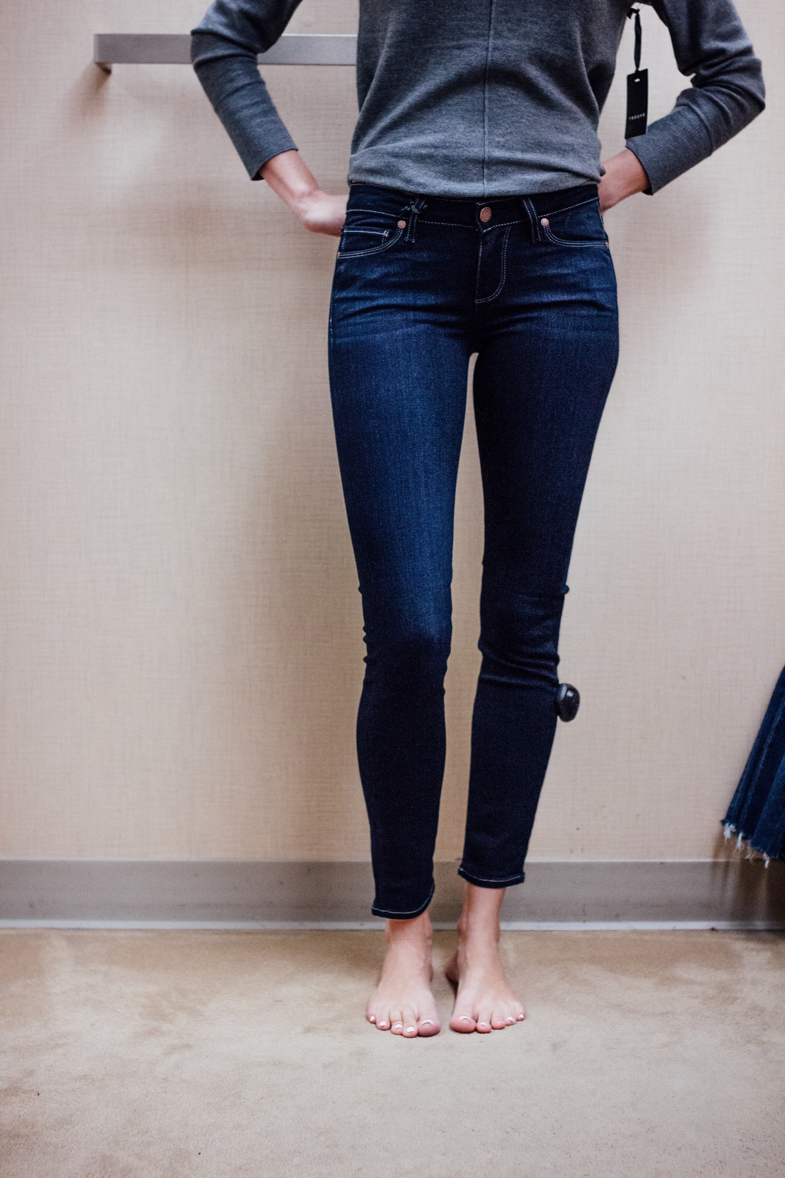PAIGE 'Transcend - Verdugo' Ankle Skinny Jeans (Tari)