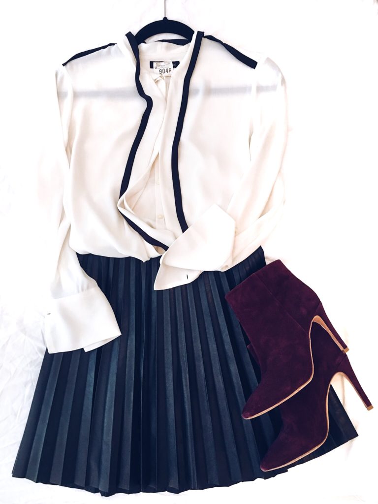 J. Crew Pleated Skirt 7 Great Tips on Putting Outfits Together C. Style Lauren Mills