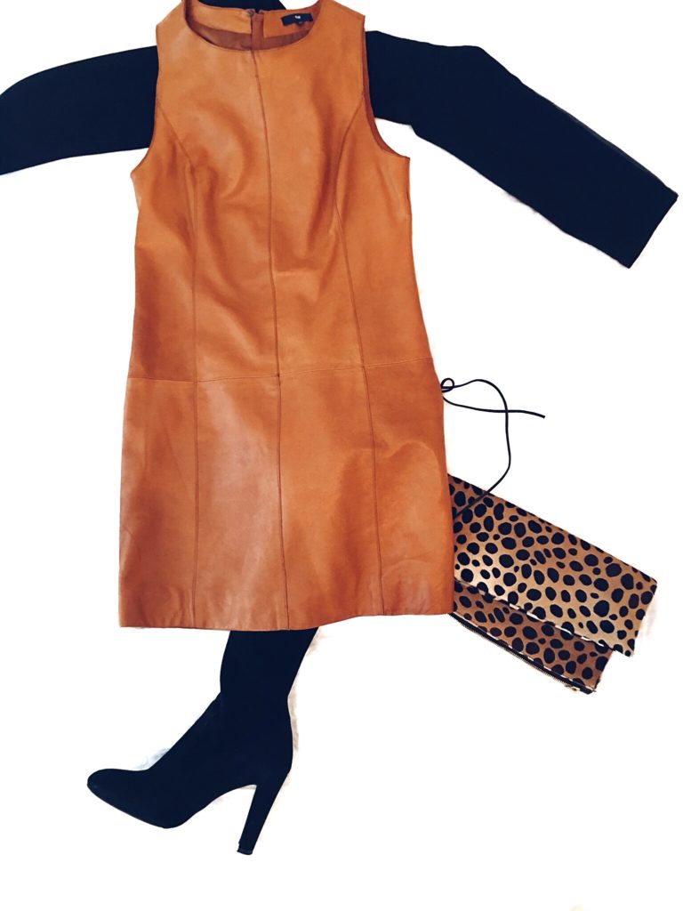 Leather Dress 7 Great Tips on Putting Outfits Together C. Style Lauren Mills