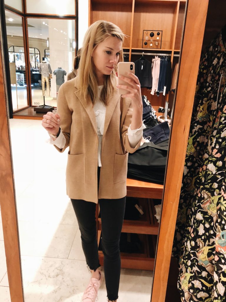 C. Style Houston Blogger and Stylist Share Her Favorite New Camel Colored Jacket
