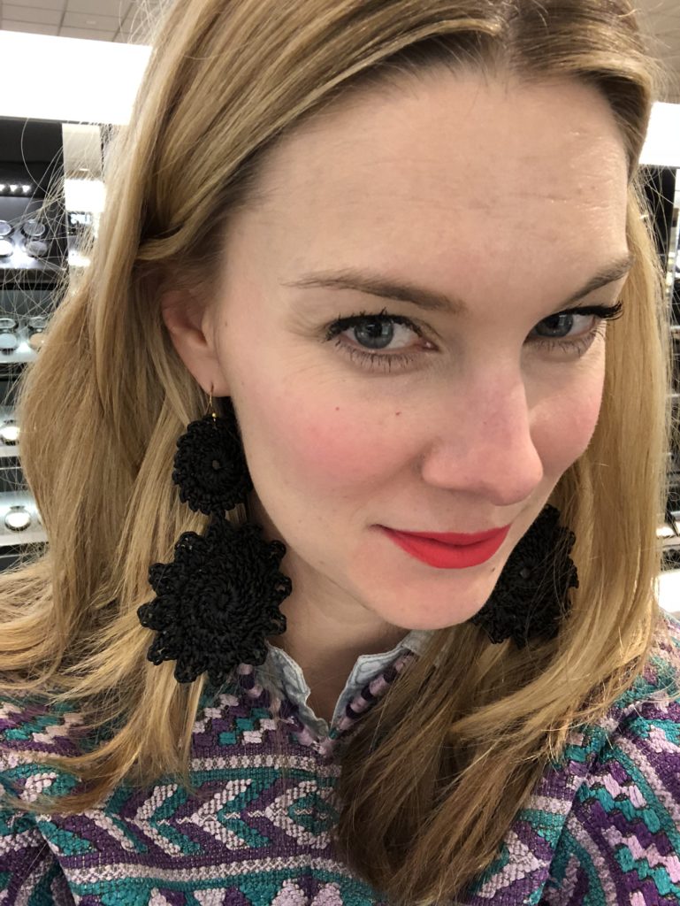 Roberta Roller Rabbit Earrings on C. Style Blog Carly Lee